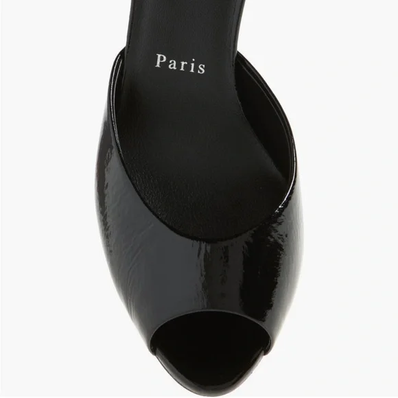 Christian Louboutin Me Dolly Peep Toe Slide Sandal - Picture 3 of 14